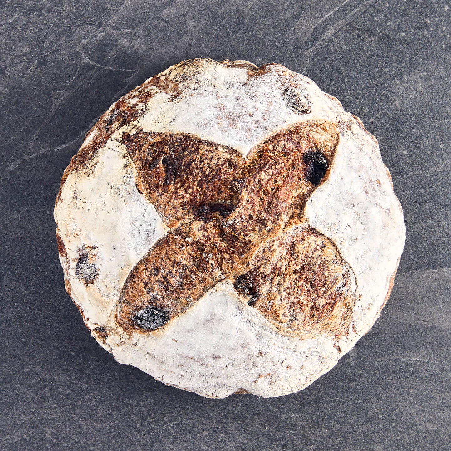 Olives and Zaatar Sourdough