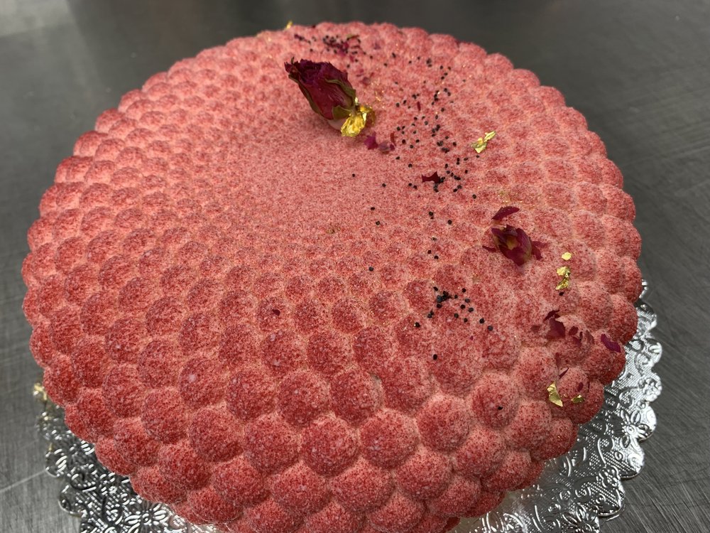 Pistachio Mousse Cake