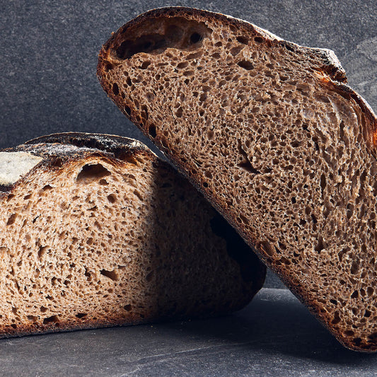 Whole Wheat, Rye and Spelt Sourdough
