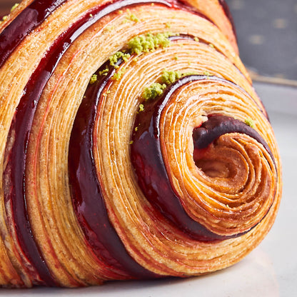 Pistachio - Cherry Croissant - Pack of 3