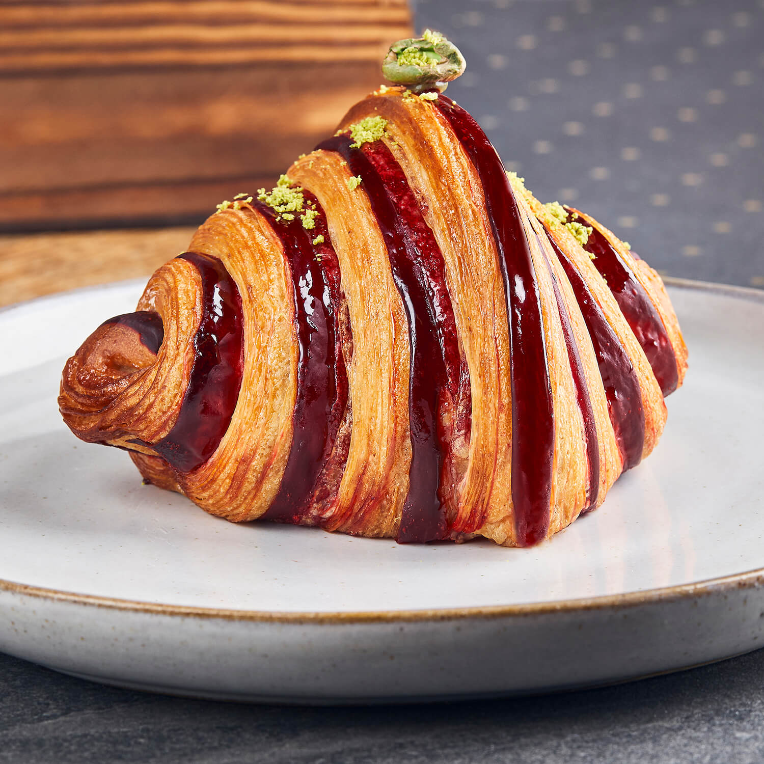 Pistachio - Cherry Croissant - Pack of 3 – Matok