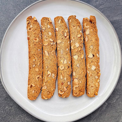Maple - Almond Rye Flour Biscotti (V) - Pack of 5